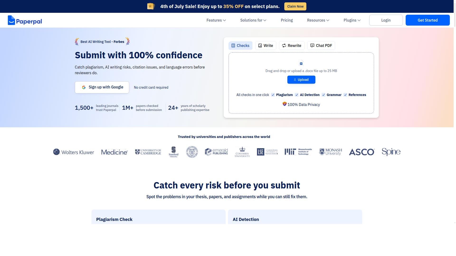 Paperpal website