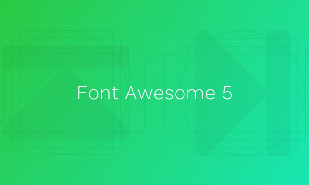 Font Awesome 5 is nearly here and it looks, well, awesome